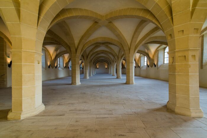 Abbaye de Clairvaux - 6_refectoire des convers abbaye Clairvaux-(c)Sylvain Bordier.jpg Sylvain Bordier