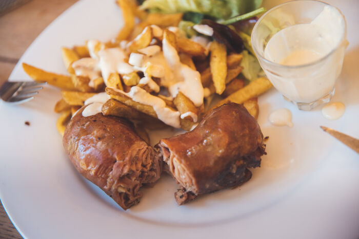 Andouillette sauce Chaource - © ARTGE - Pierre Defontaine.jpg ARTGE - Pierre Defontaine